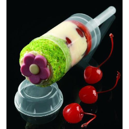 Martellato Ijsvormen GST01 Ø40 H188 mm 90 ml Push Up Pops Round 100 stuks