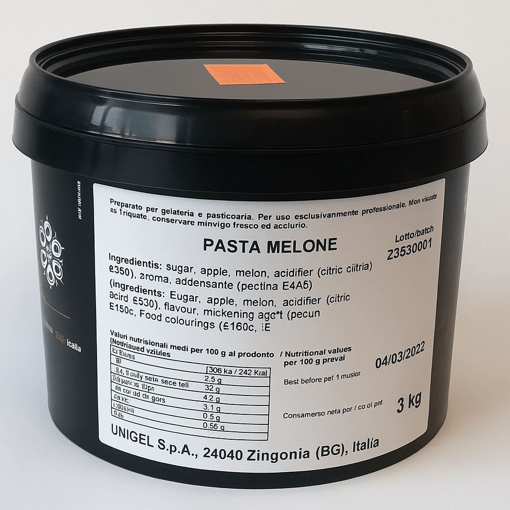 Vruchtenpasta meloen 3 kg