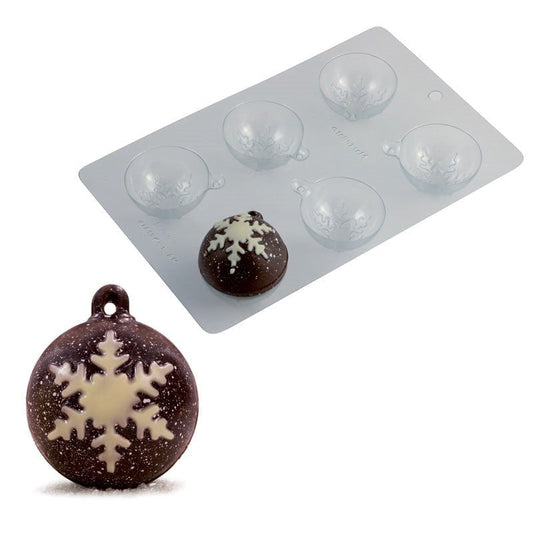 Kerstdecoratie Thermogevormde Chocoladevorm 20SF004