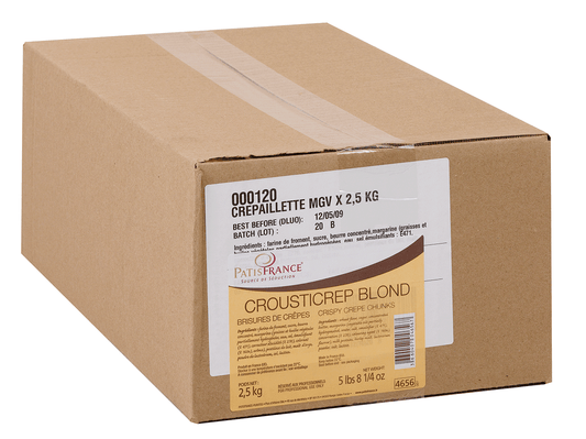 Anisana Decoratiegrondstoffen Patisfrance  Crousticrep Blond 2,5 kg Patisfrance  Crousticrep Blond 2,5 kg | Anisana