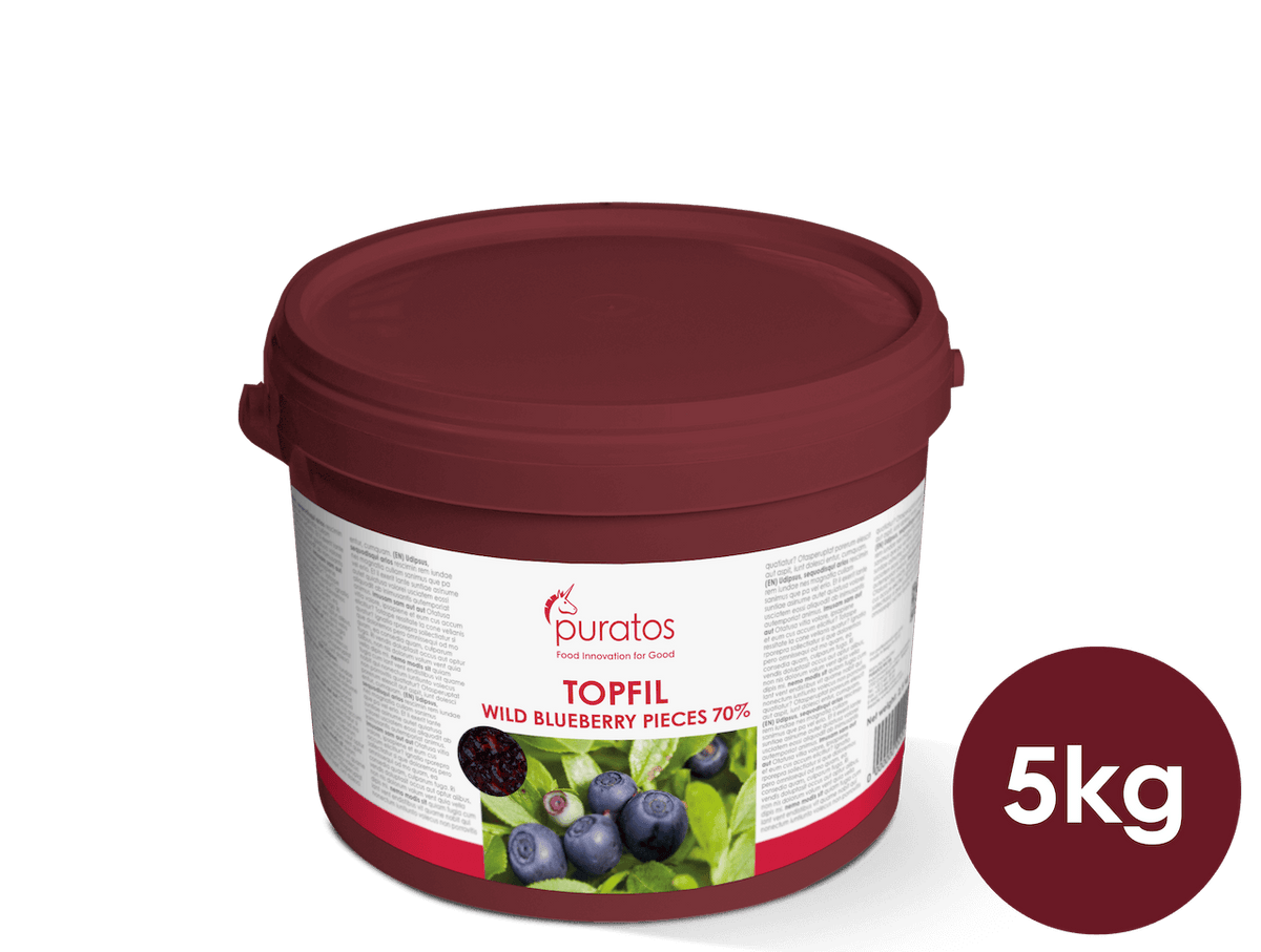 Anisana Patisserievullingen Puratos Topfil Wild Blueberry Pieces 70% – blauwe-bessenvulling 5 kg Puratos Topfil Wild Blueberry Pieces 70% – blauwe-bessenvulling 5 kg | Anisana
