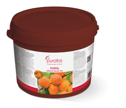 Anisana Patisserievullingen Topfil Finest Apricot Piece 70 % 4,5 kg Topfil Finest Apricot Piece 70 % 4,5 kg | Anisana