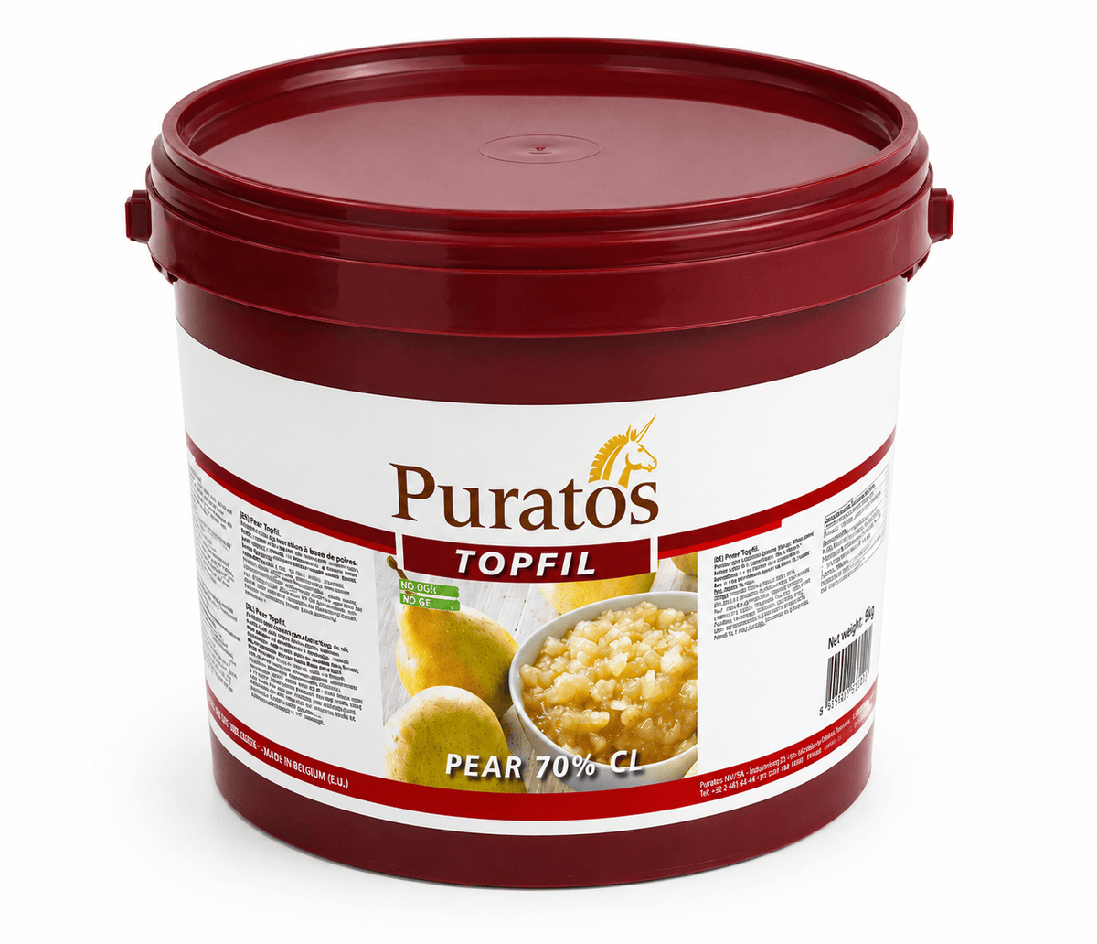 Puratos Topfil Pear Pieces 70% – perenvulling 5 kg