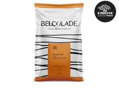 Belcolade Chocolade 15kg Selection Lait Cacao-Trace O3X5/J 15kg Belcolade Selection Lait Cacao-Trace O3X5 15kg/Bestel online/Anisana