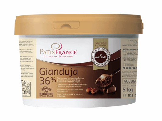 PatisFrance Gianduja Cacao-Trace 5 kg