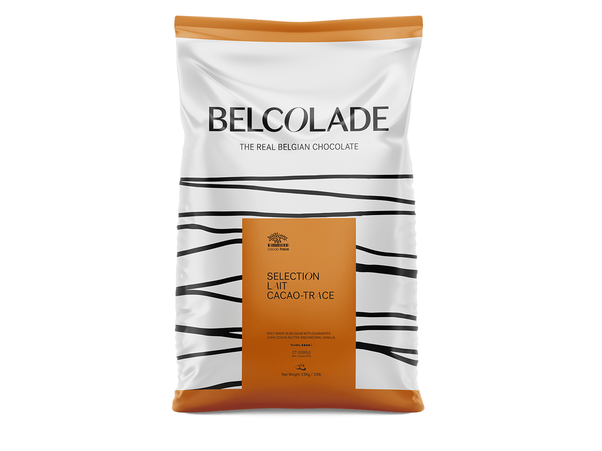 Belcolade Melkchocolade 15kg Selection Lait Cacao-Trace O3X5/J 15kg Belcolade Selection Lait Cacao-Trace O3X5/J 15kg | Anisana