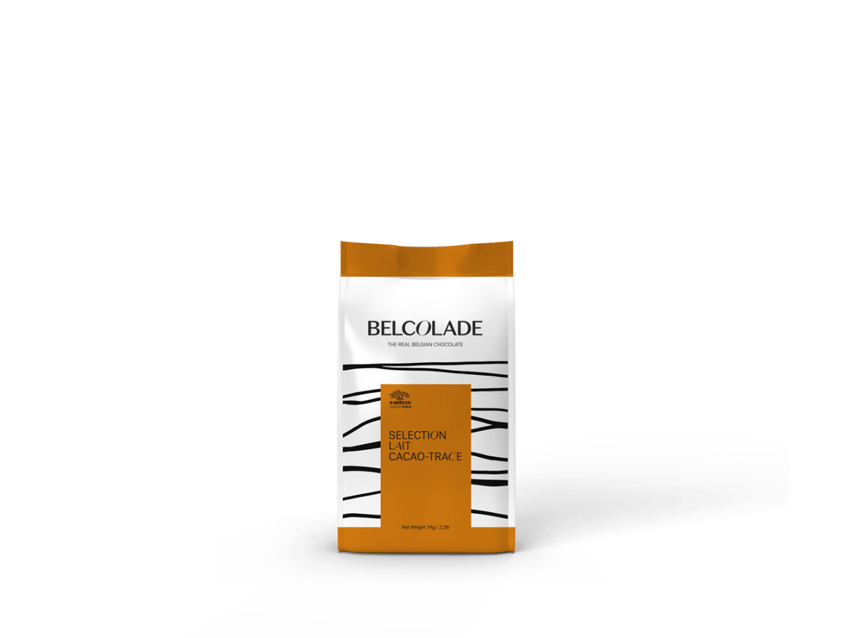 Belcolade Melkchocolade Selection Lait Cacao-Trace O3X5/J 1kg Belcolade Selection Lait Cacao-Trace O3X5/J 1kg | Anisana