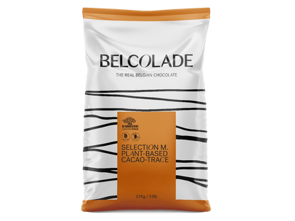 Belcolade Plantaardige chocolade Plantaardig Cacao-Trace melk. 15 kg Belcolade Plantaardig Cacao-Trace melk. 15 kg | Anisana