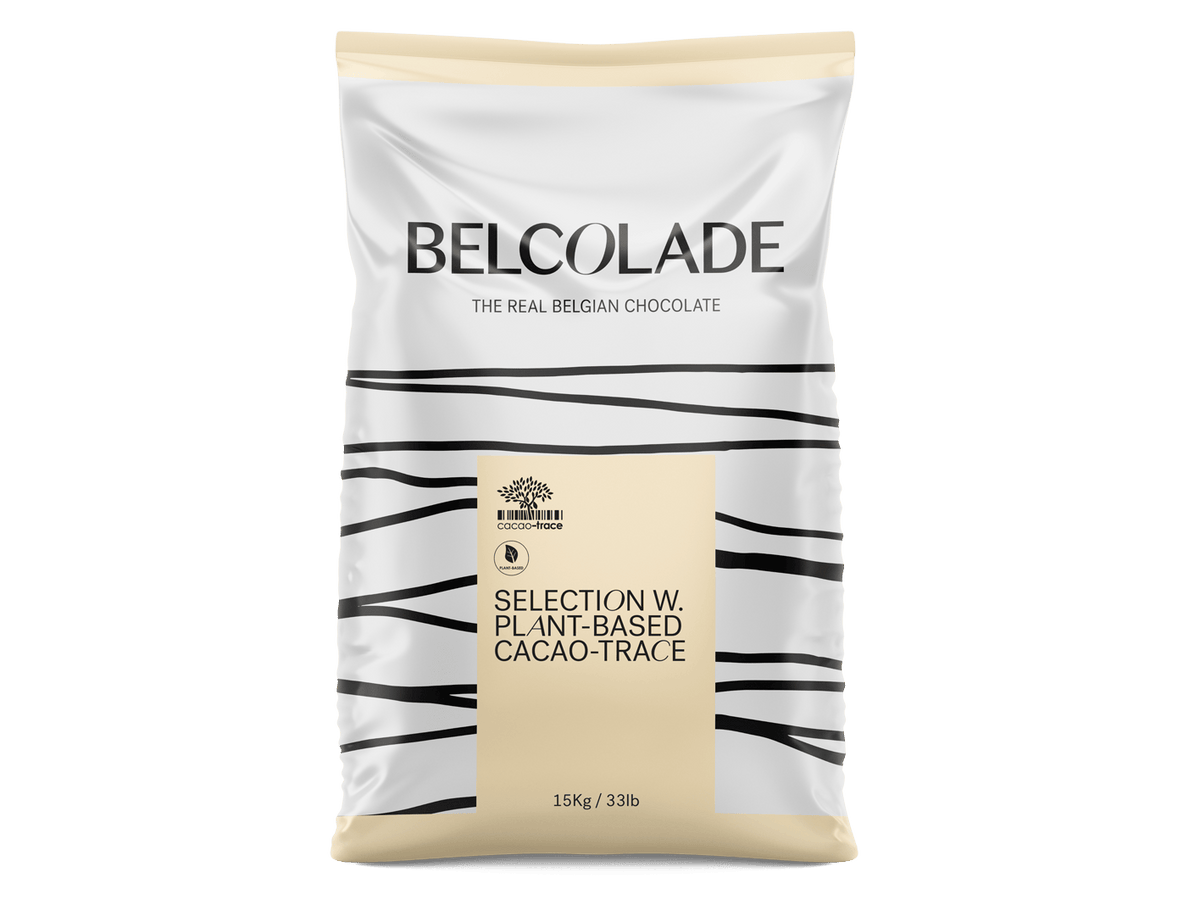 Belcolade Plantaardige chocolade Plantaardig Cacao-Trace wit 15 kg Belcolade Plantaardig Cacao-Trace wit 15 kg | Anisana