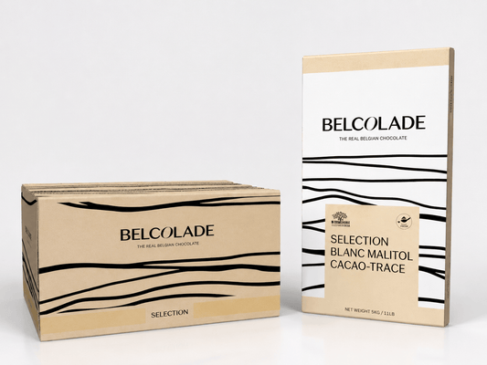 Belcolade Selection Blanc (suikervrij) Block X605/J Maltitol Cacao Trace 5 kg