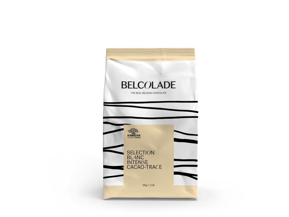 Belcolade Witte chocolade 10 kg Belcolade Blanc Intense X516/G Cacao-Trace – drops 10 kg Belcolade Blanc Intense X516/G Cacao-Trace – drops 10 kg | Anisana