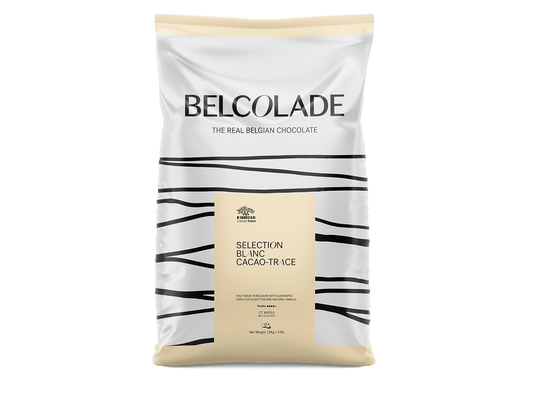 Belcolade Witte chocolade 15kg Selection Blanc Cacao-Trace X605/J 15 kg Belcolade Selection Blanc Cacao-Trace X605/J 15 kg | Anisana