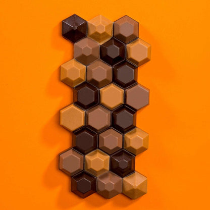 Martellato Chocoladevormen Hexagon chocoladevorm MA2015 Hexagon Polycarbonaat mal/Bestel eenvoudig online/Anisana