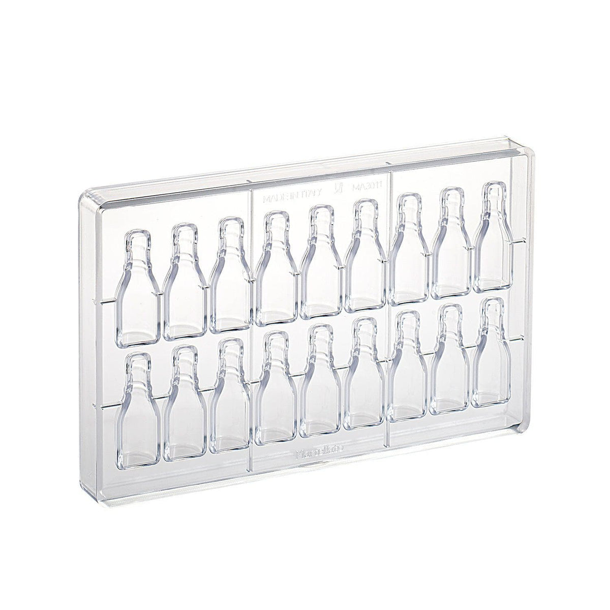 Martellato Pralinevormen Champagnefles polycarbonaat pralinevorm MA3011