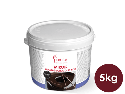 Puratos Glazuren & afdekgelei Miroir Glassage Chocolat Noir 5 kg Puratos Miroir Glassage Chocolat Noir 5 kg | Anisana
