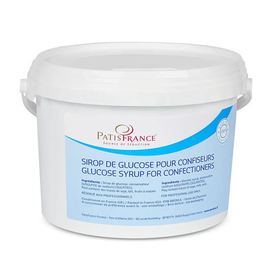 Puratos Suikers & zoetstoffen Emmer 2,5 kg Puratos Sirop Glucose Confiseur – emmer 2,5 kg Puratos Sirop Glucose Confiseur – emmer 2,5 kg