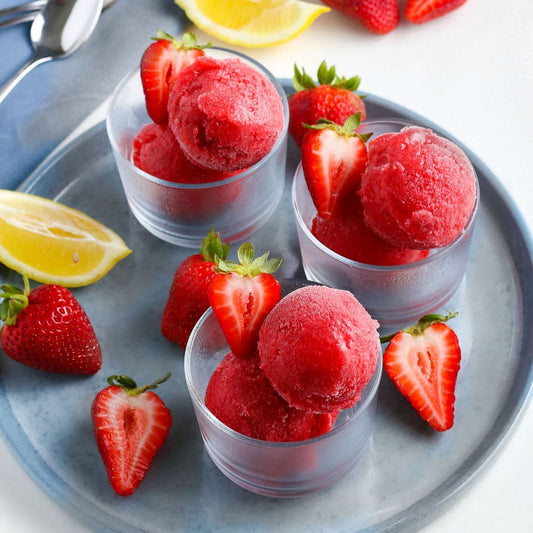 Instant Aardbeien IJsmix